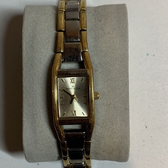 Anne Klein Other - Anne Klein Ladies Bracelet Watch 10/6419 753H Two Tone Gold and Silver